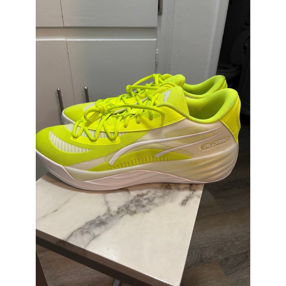 Puma All Pro Nitro Lime Squeeze - Men’s Size 15 *Promo Sample* basketball shoes